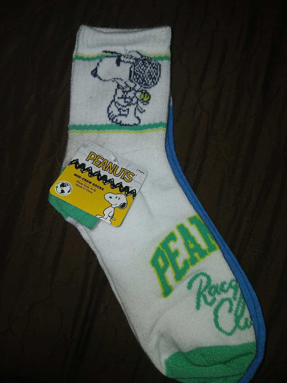 Peanuts Snoopy Mid-Crew Socks